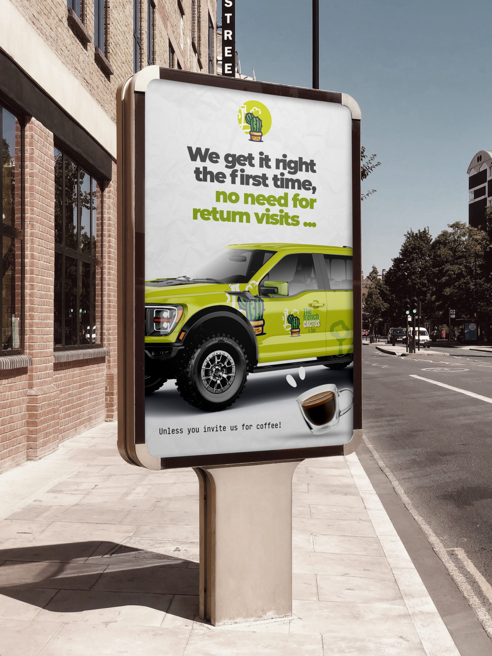 City Poster Mockup